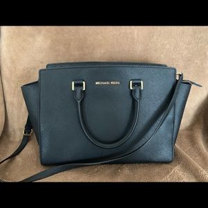 Michael Kors Selma Saffiano Leather Medium Satchel